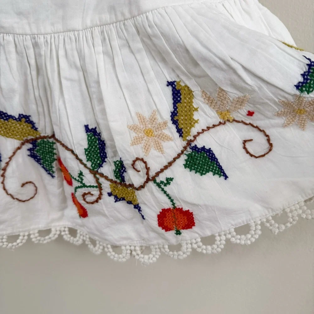 Farm Rio Embroidered Mini Skirt - Picture 3 of 8